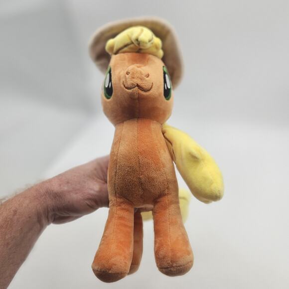 My Little Pony Applejack Plush Stuffed Animal Toy with Cowboy Hat MLP Cutie Mark - Picture 3 of 9